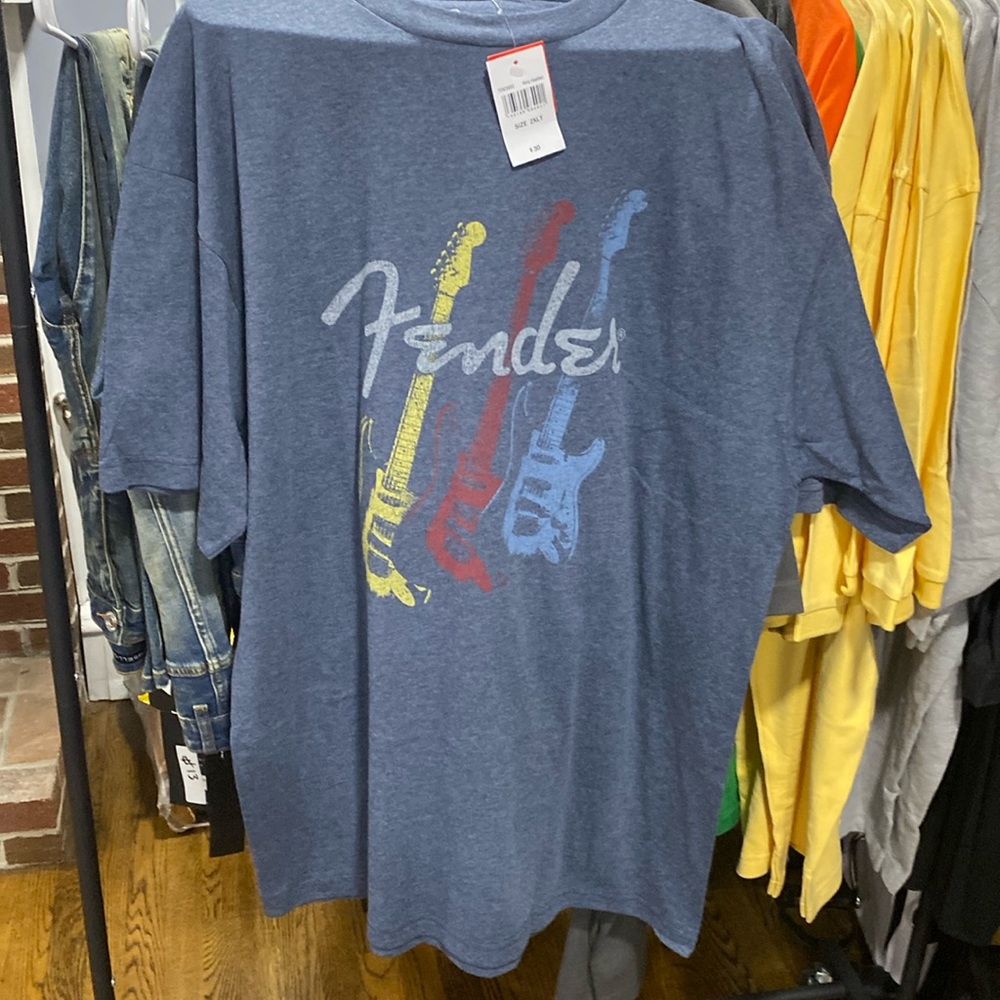 Fender t-shirt grey 2XL “New”